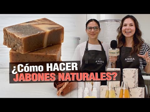 ¿Cómo hacer JABONES NATURALES? de forma ARTESANAL