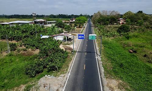 ECUADOR: Vía Palestina–Macul–Vinces vuelve a conectar zonas agrícolas