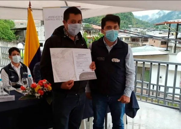 Ecuador: Asociaciones de Zamora Chinchipe obtienen certificaciones homologadas en Buenas Prácticas Agropecuarias
