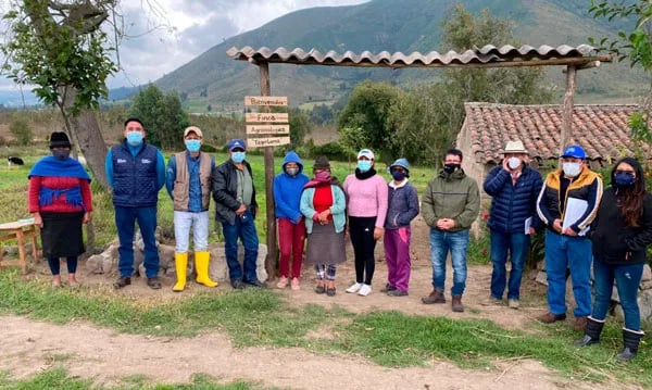Ecuador: MAG implementa prácticas de producción sustentable en Cotopaxi