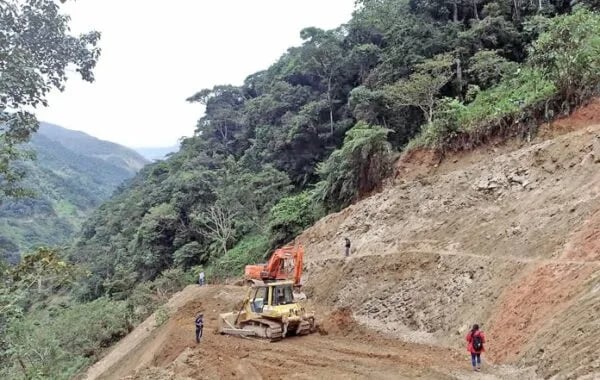 Ecuador: La vialidad sigue con la declaratoria emergente en Zamora Chimchipe