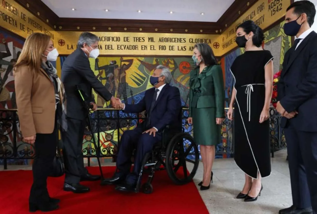 Presidente Moreno se reúne en privado con Guillermo Lasso para la transición