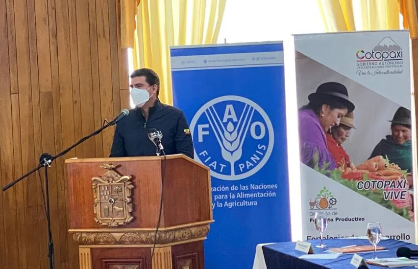 Ecuador: MAG y FAO buscan potencializar la producción agropecuaria de la sierra centro
