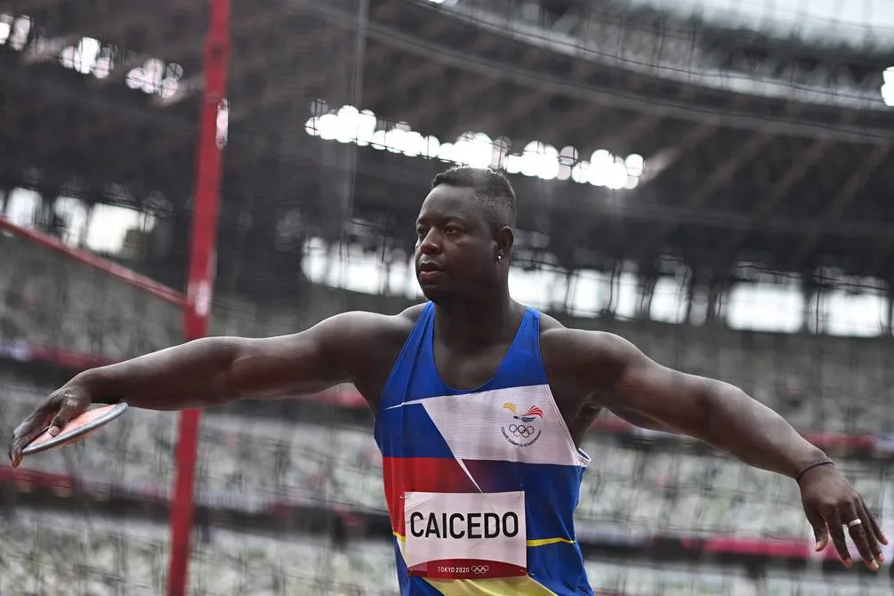 Deportes: Juan Caicedo "Competí sin tener entrenador, sin fisioterapeuta, ni siquiera con uniforme completo"