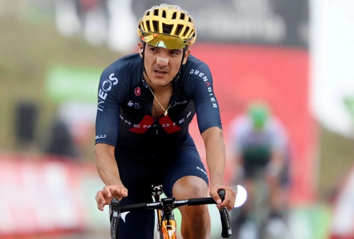 Deportes: Richard Carapaz fue el mejor ecuatoriano de la quinta etapa de la Vuelta a España
