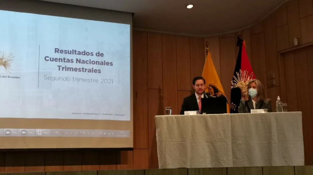 La economía ecuatoriana creció 8,4% en el segundo trimestre de 2021