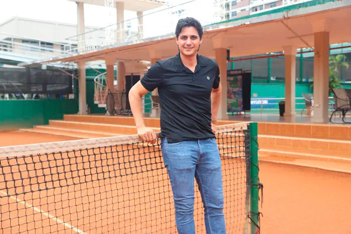 Deportes: Nico Lapentti recibe a David Nalbandián con la mira puesta en Rafael Nadal para una exhibición en diciembre próximo en Quito