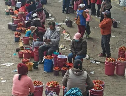 Ecuador: Anuncio de paro afectó al costo de productos agrícolas en Ambato