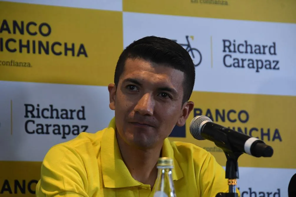 Deportes: Richard Carapaz "Estar entre los mejores del mundo es mi mayor orgullo"