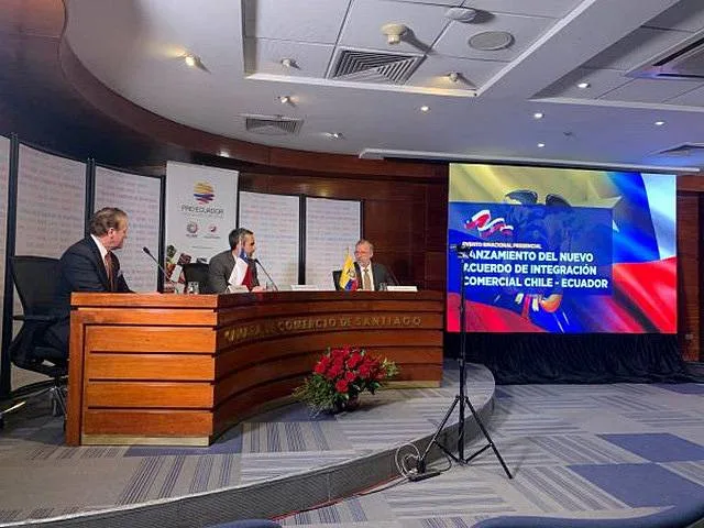 Ecuador y Chile lanzan oficialmente su nuevo acuerdo comercial que incluye temas de género, pymes y exportaciones a terceros