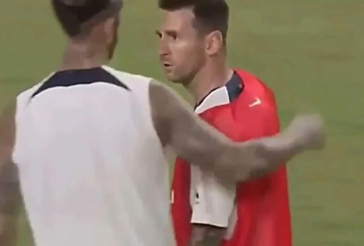 Deportes: Lionel Messi y Sergio Ramos protagonizaron un encontrón en el entrenamiento del PSG