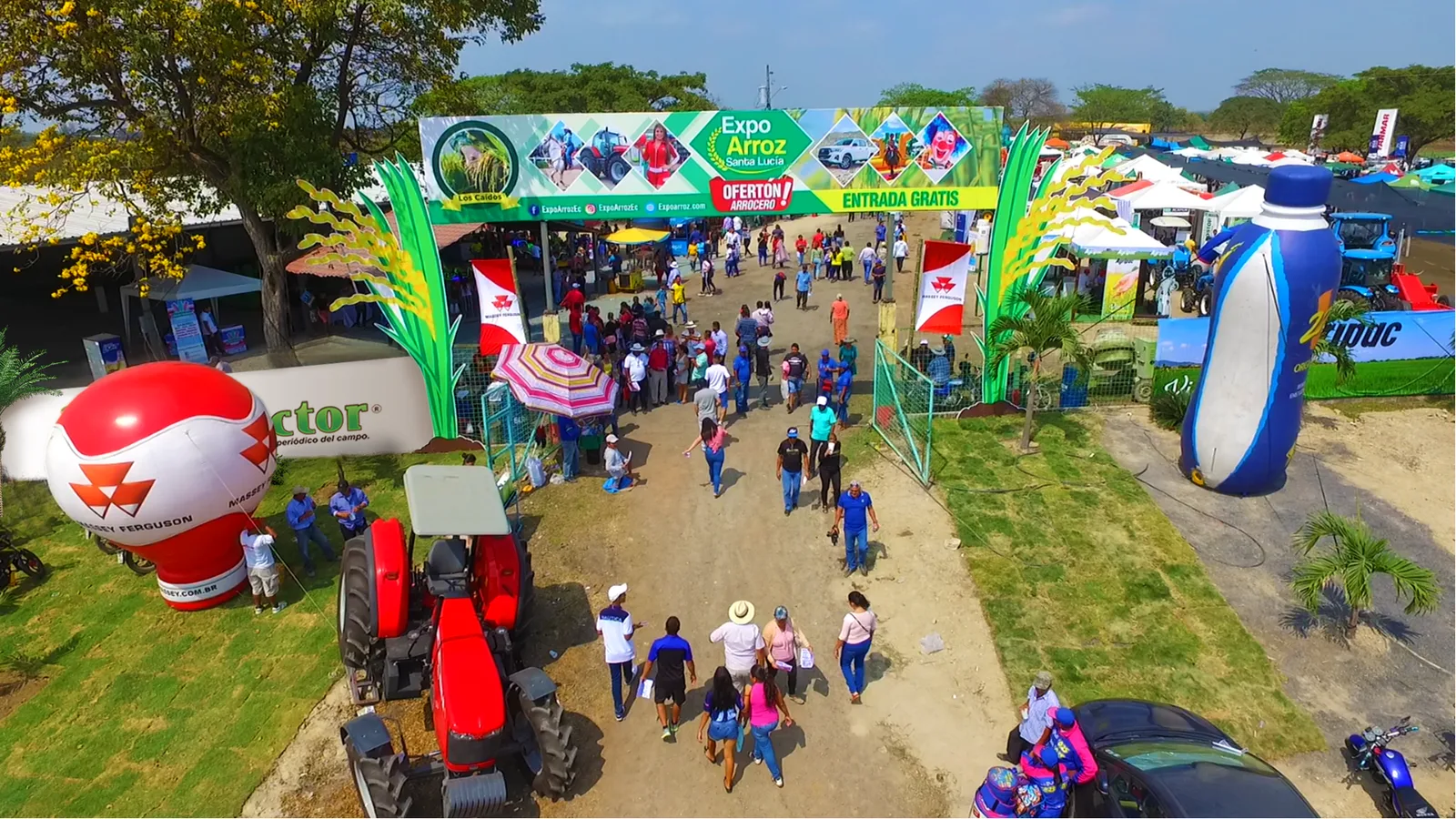 ExpoArroz 2022, en Santa Lucía, lista para recibir a toda la cadena arrocera del Ecuador