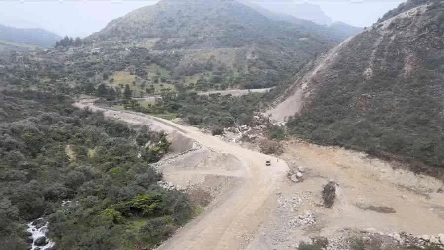 Trabajos en el km 49 de la vía Cuenca – Molleturo – El Empalme tiene el 60% de avance