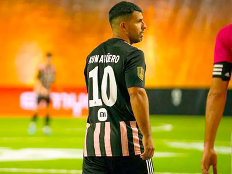 Kun Agüero sí jugará el amistoso de la Noche Amarilla con Barcelona SC, asegura el operador Betano