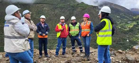 Cuenca: En agosto culminarían las obras de estabilización en el kilómetro 49 de la vía Cuenca- Molleturo