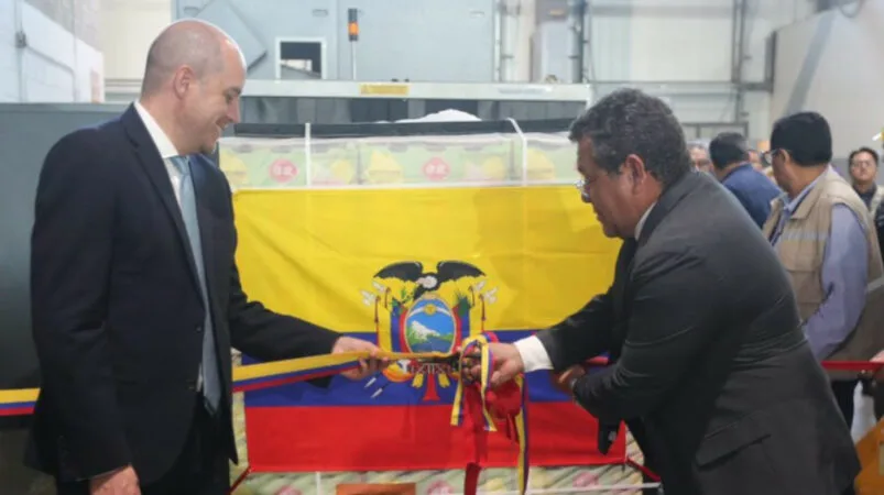 Ecuador y China firman acuerdo comercial el 10 de mayo
