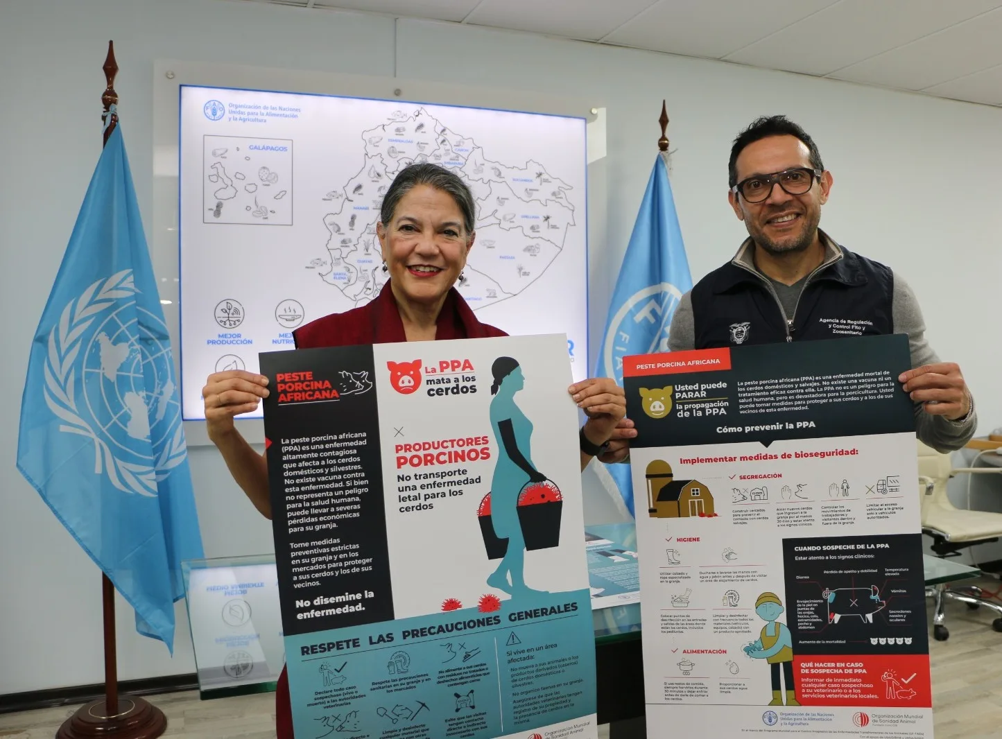 En Ecuador se coordinan acciones para prevenir entrada de peste porcina