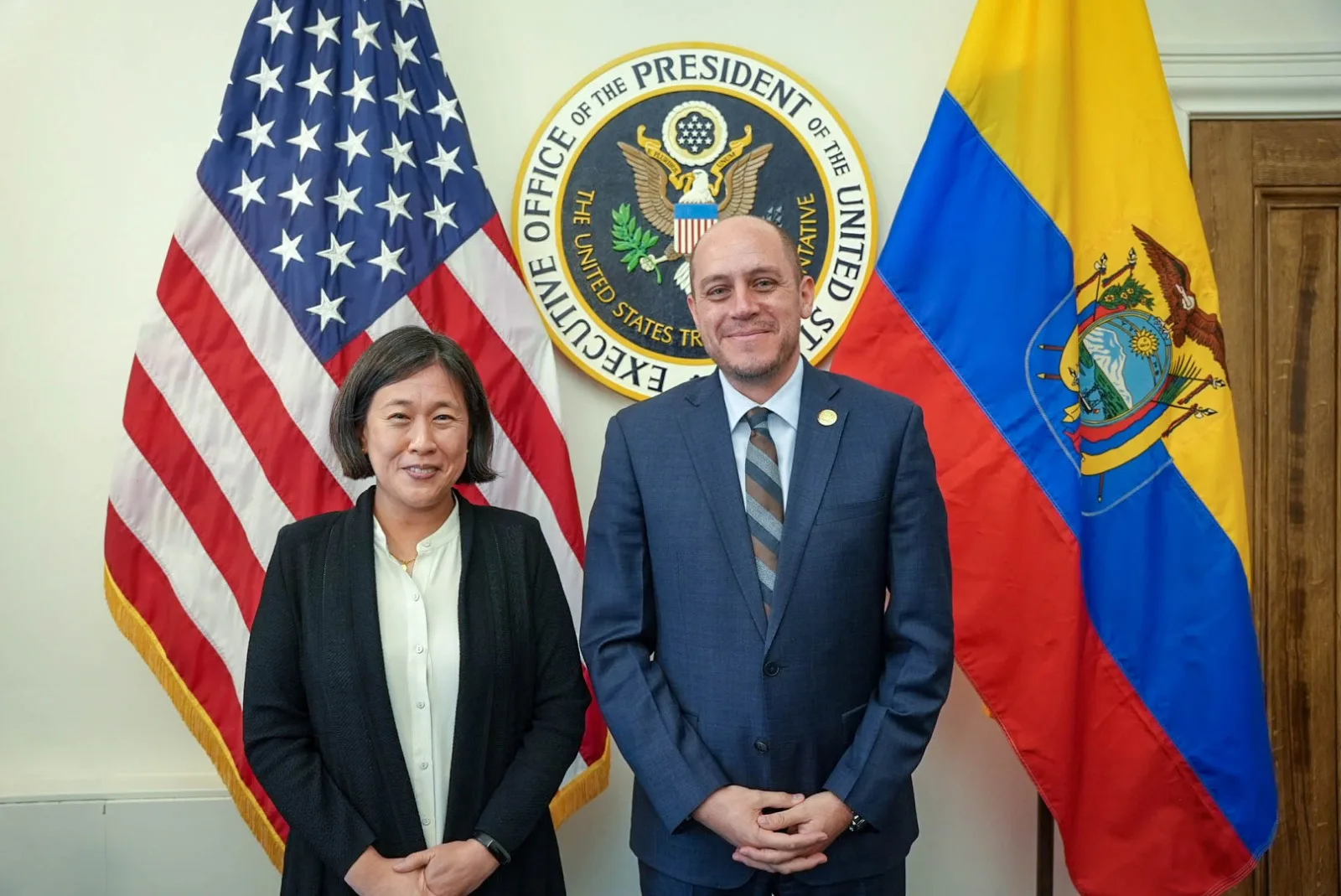 Ecuador fortalece relaciones comerciales con EE.UU.