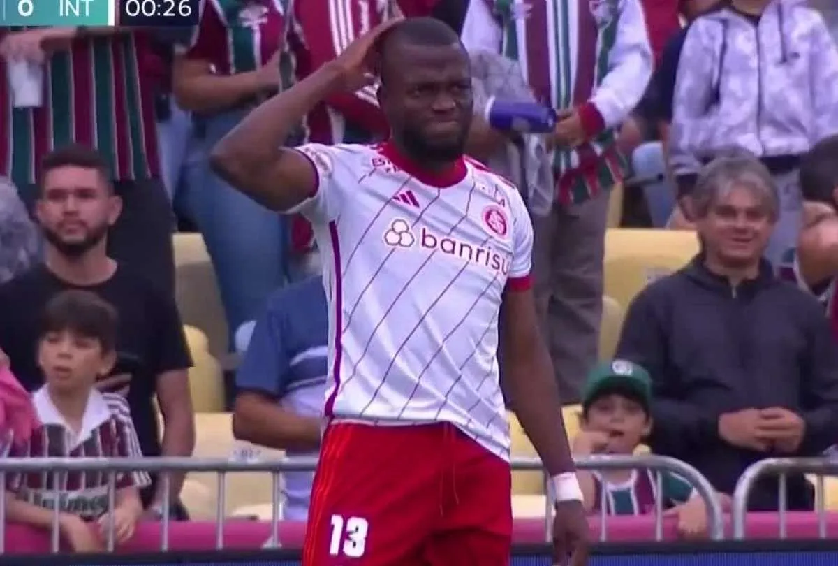 Enner Valencia no pudo figurar en su debut en el Inter de Porto Alegre