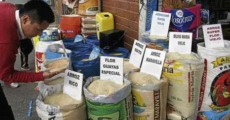 Santa Lucia, lista para la feria libre donde arroceros demostrarán que hay arroz suficiente a buen precio