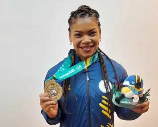 ¡Angie Palacios de oro! Logró la primera medalla dorada para Ecuador en los Juegos Panamericanos de Santiago 2023