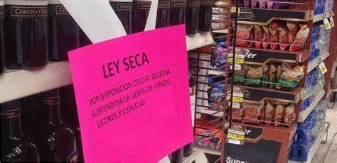 La ley seca por elecciones arranca este viernes 13 de octubre