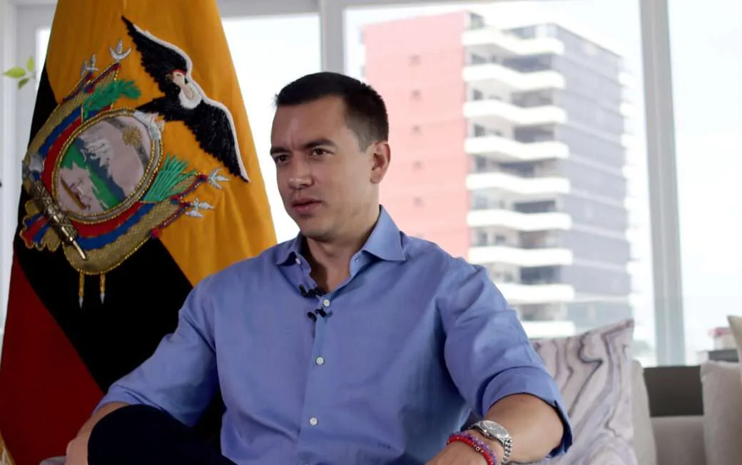 Presidente Noboa anuncia «semaforización» del toque de queda en el país