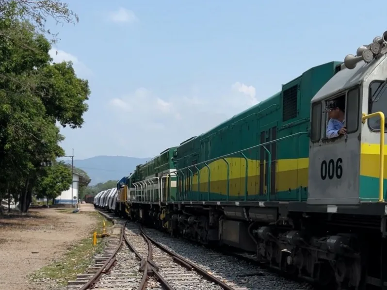INTERNACIONAL: 160 toneladas de café de exportación son movilizadas en big bags vía ferrocarril hasta el puerto de Santa Marta, Colombia