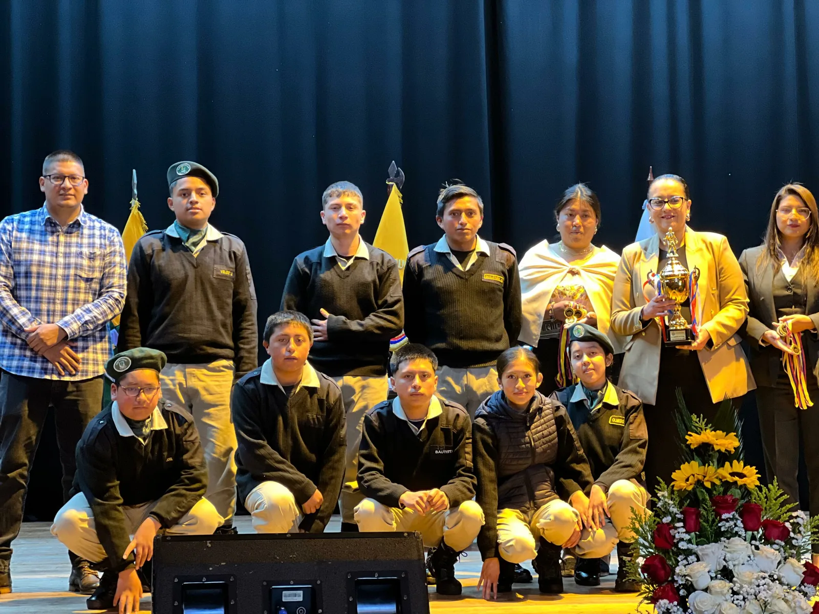 La Unidad Educativa agropecuaria Genoveva German celebra sus 46 años de trayectoria en Machachi
