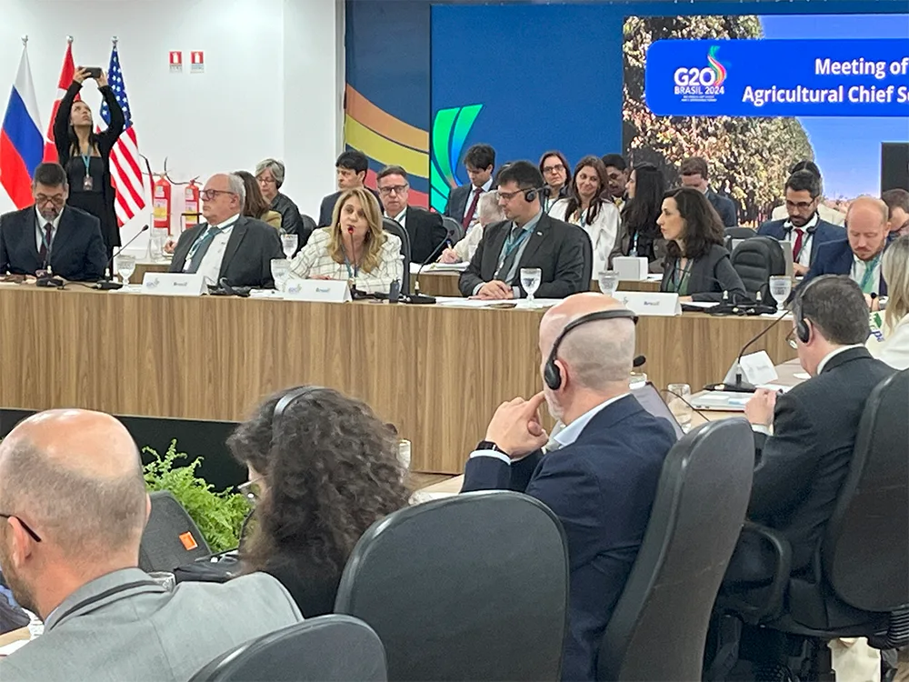 INTERNACIONAL: Líderes de la ciencia agrícola del G20 defienden unidad para combatir el hambre