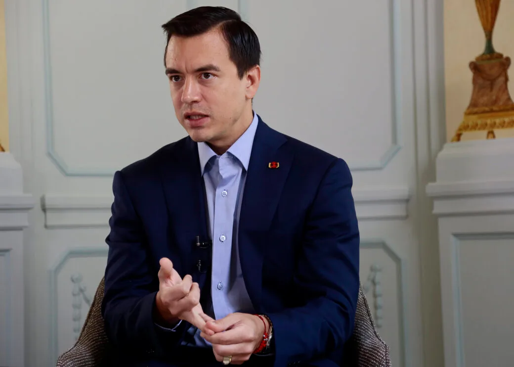Presidente Daniel Noboa objetó “totalmente” ley para la asignación directa de recursos a los GADs