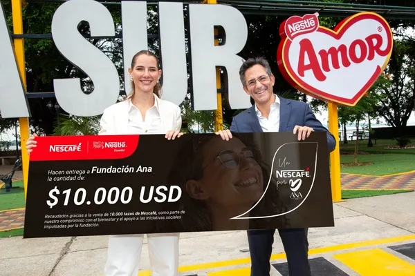 ECUADOR: Iniciativa "Un Nescafé por ANA" Donó USD 10,000 para Combatir la Violencia de Género