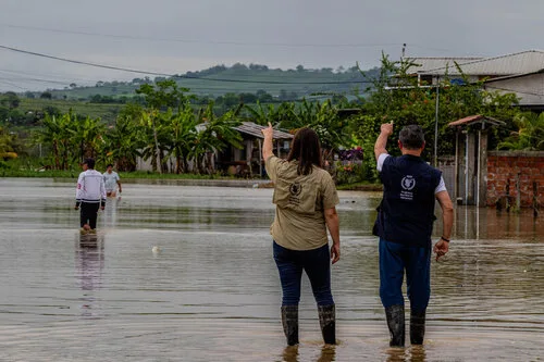 Más de 13,000 familias recibirán ayuda del WFP tras estragos del invierno en Ecuador
