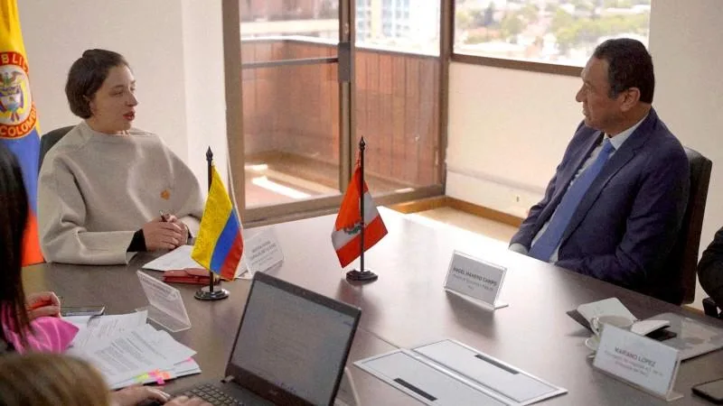Ministros de Agricultura de Perú y Colombia se reúnen para afianzar flujo comercial agropecuario entre ambos países
