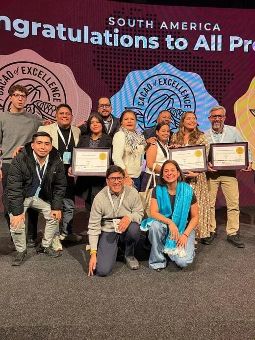 Ecuador logra triple oro en Cacao of Excellence 2025